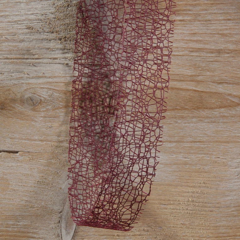 Honeycomblint bordeaux - Afbeelding 3
