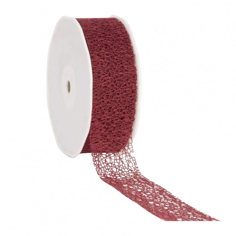 Honeycomblint bordeaux