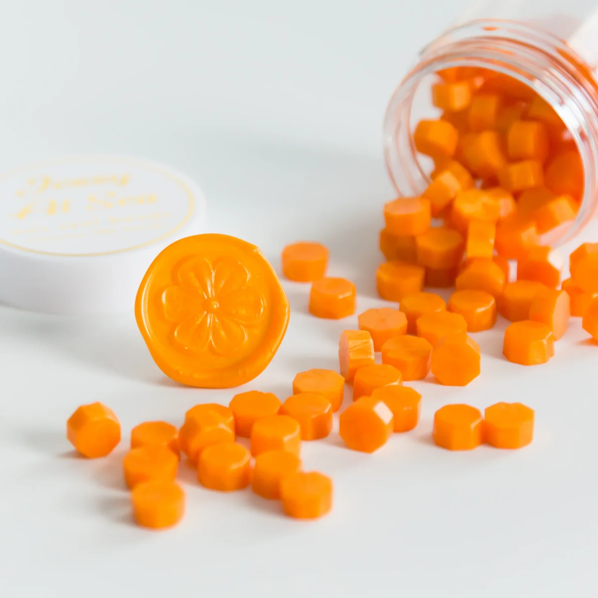 Orange • Wax Seal Beads - Afbeelding 2