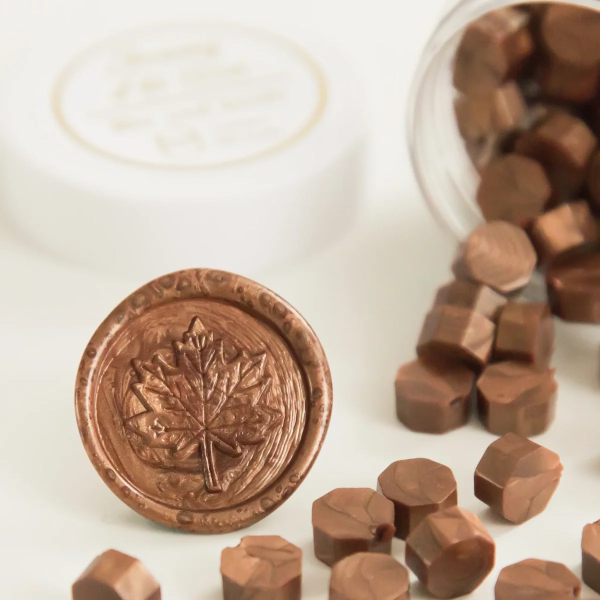 Chocolate • Wax Seal Beads - Afbeelding 3