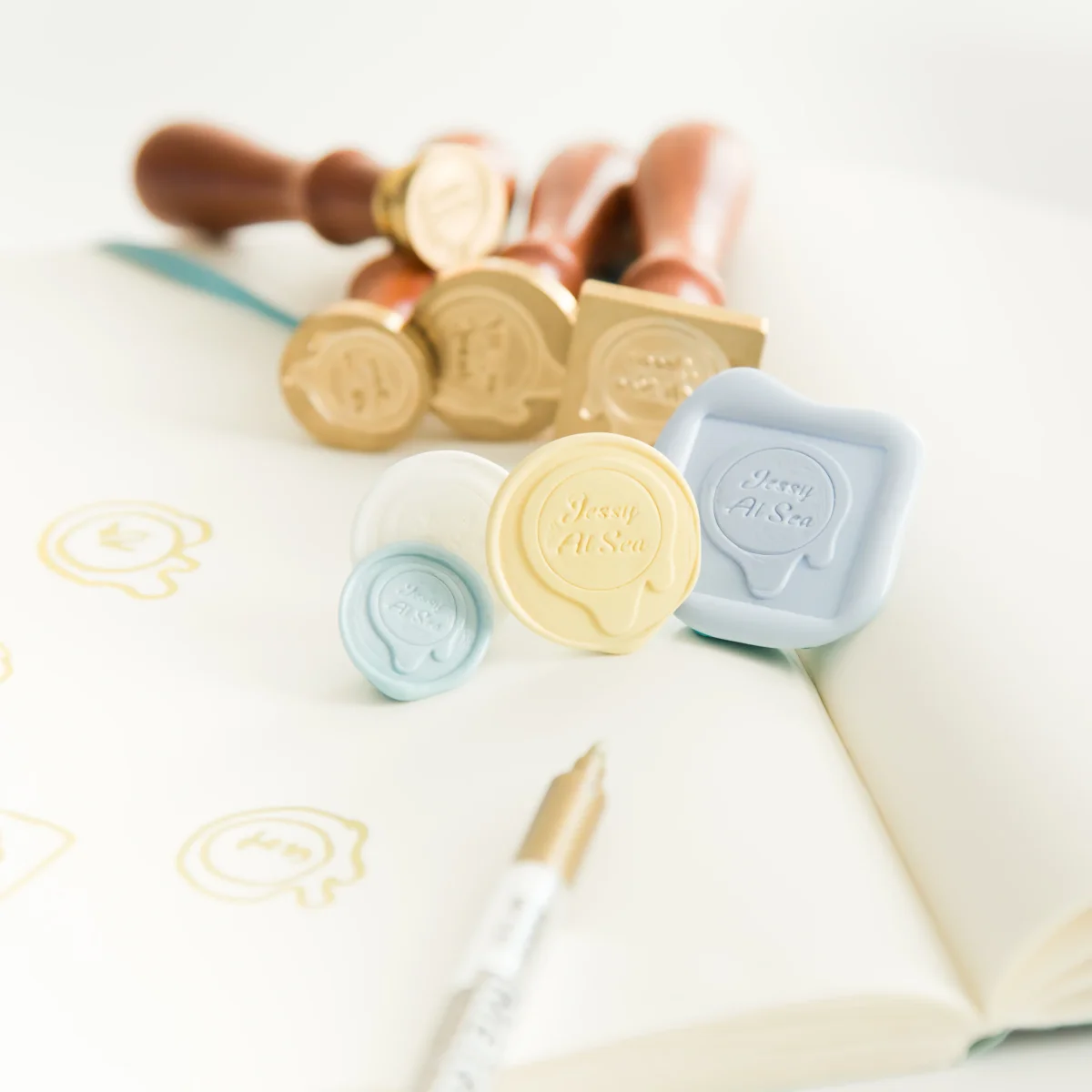 25mm • Gepersonaliseerde Wax Stempel - Afbeelding 2