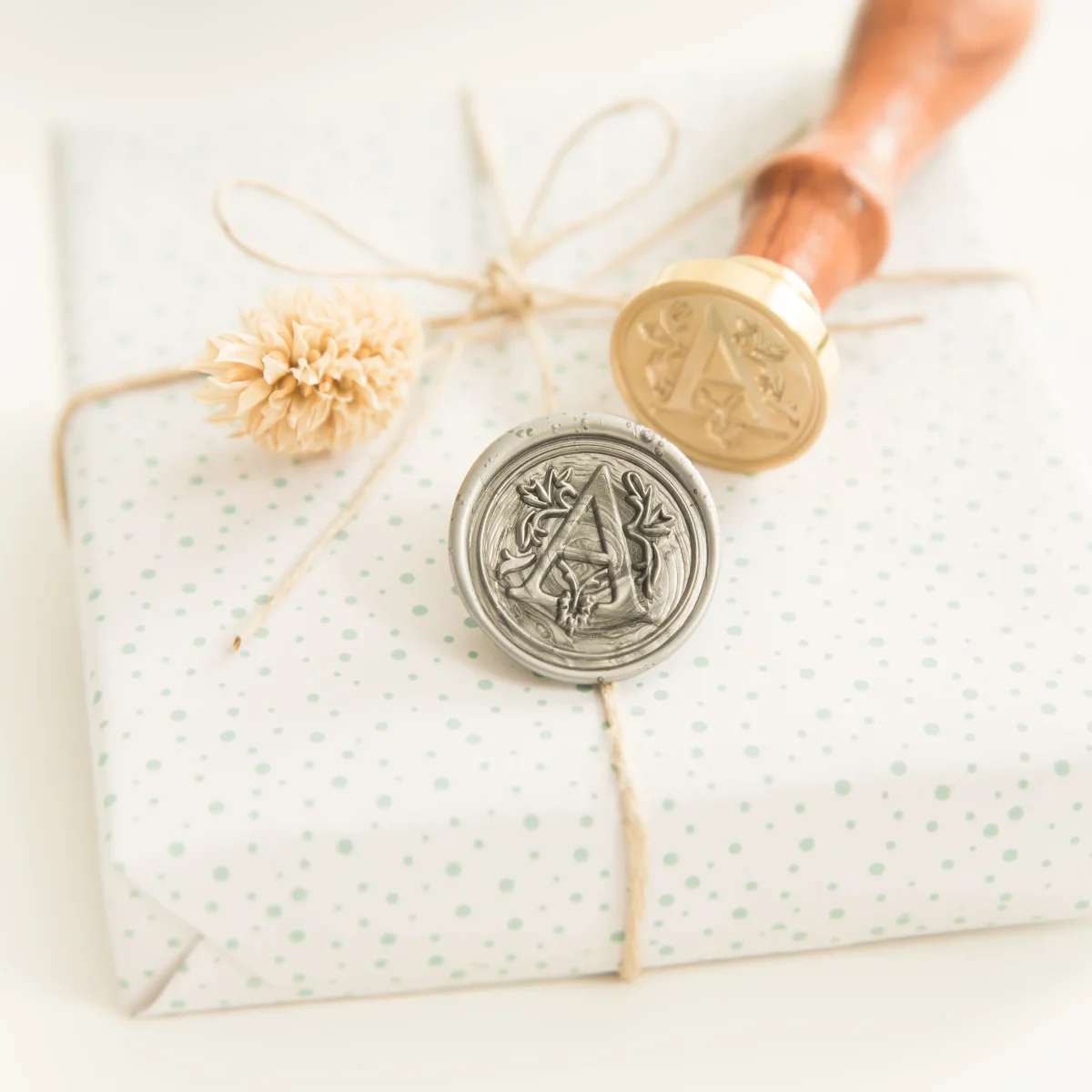Letter A • Wax Stempel - Afbeelding 2